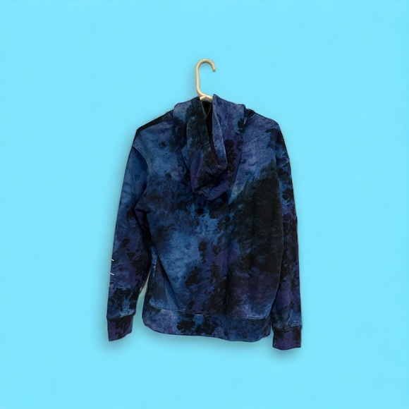 Hollister Tye-Die Blue Hoodie - Gently Used - Vintage Vibe - Picture 2 of 3